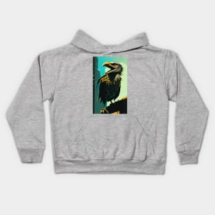 Legends of the Feathery Fiend Kids Hoodie